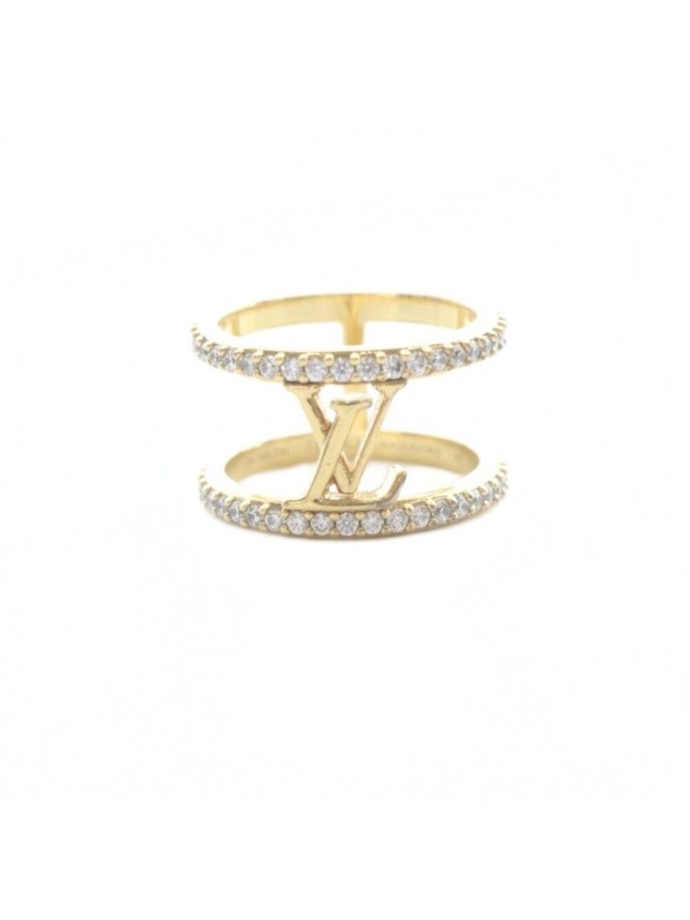 Louis Vuitton Ring LV Iconic Strass Gold